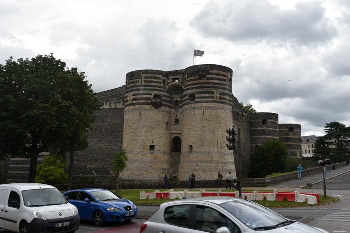 Castle Ruins Angers / FRANCE 