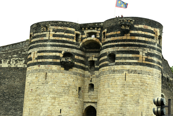 Castle Ruins Angers / FRANCE 