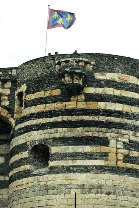 Castle Ruins Angers / FRANCE 