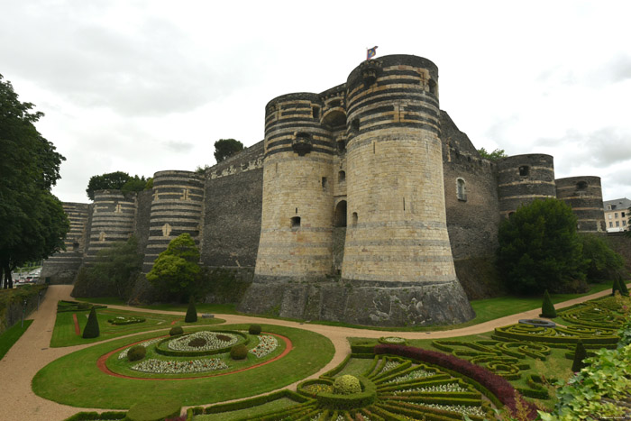 Castle Ruins Angers / FRANCE 