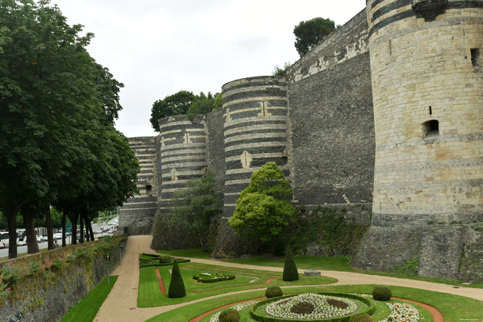 Castle Ruins Angers / FRANCE 