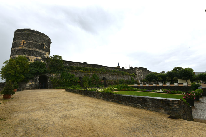 Castle Ruins Angers / FRANCE 