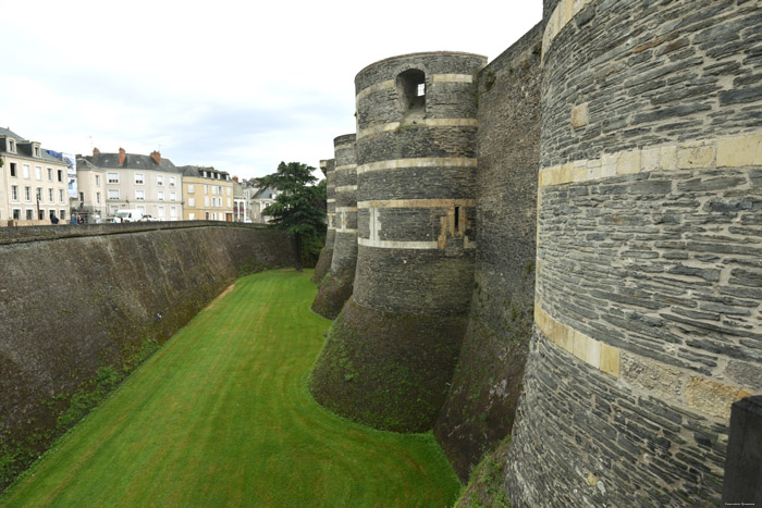 Castle Ruins Angers / FRANCE 