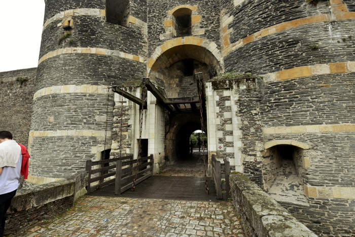 Castle Ruins Angers / FRANCE 