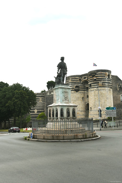 Standbeeld Angers / FRANKRIJK 