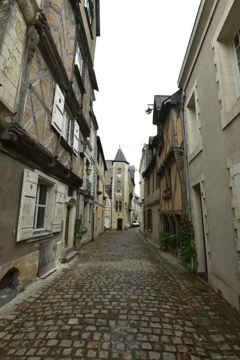 Straatzicht Angers / FRANKRIJK 