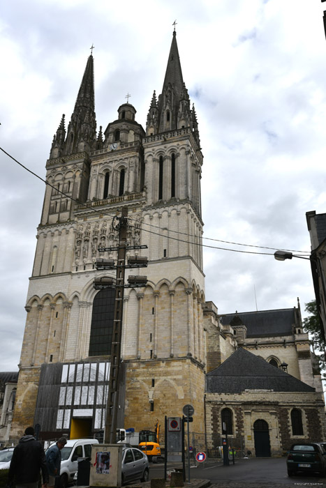 Saint Maurit's' Cathedral Angers / FRANCE 