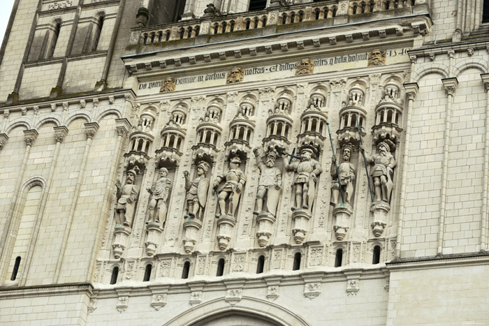 Saint Maurit's' Cathedral Angers / FRANCE 