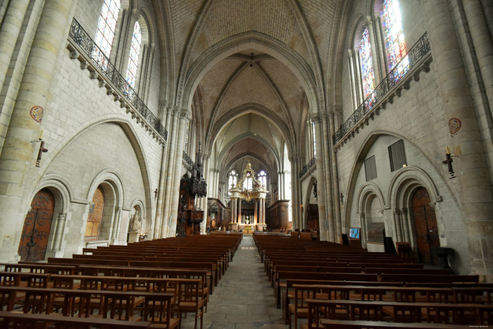 Saint Maurit's' Cathedral Angers / FRANCE 