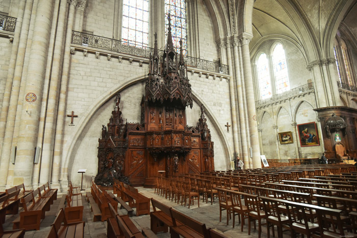 Saint Maurit's' Cathedral Angers / FRANCE 