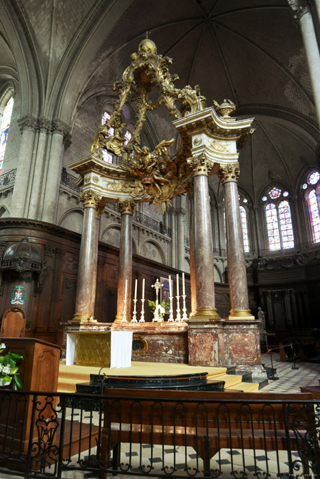 Sint-Mauritskathedraal Angers / FRANKRIJK 