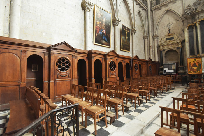 Saint Maurit's' Cathedral Angers / FRANCE 