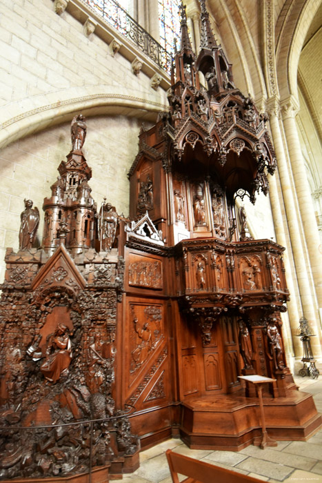 Cathdrale Saint Maurice Angers / FRANCE 