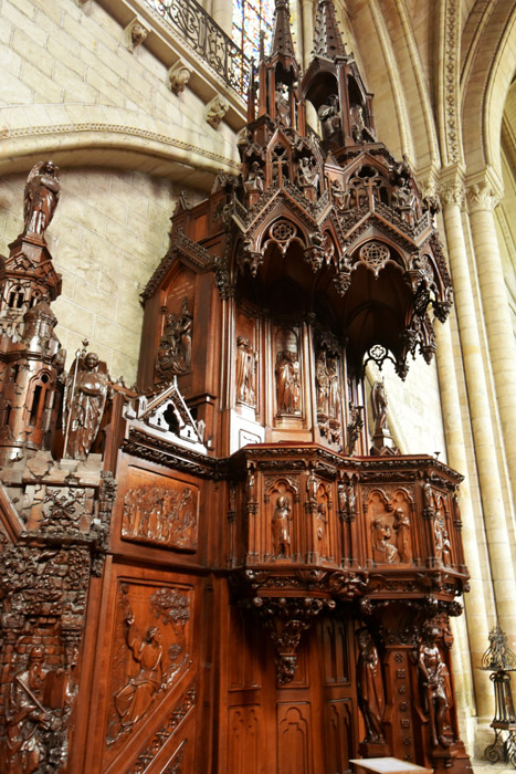 Cathdrale Saint Maurice Angers / FRANCE 