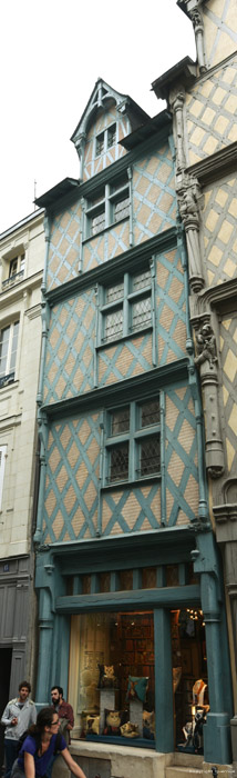 Huis met vakwerk Angers / FRANKRIJK 