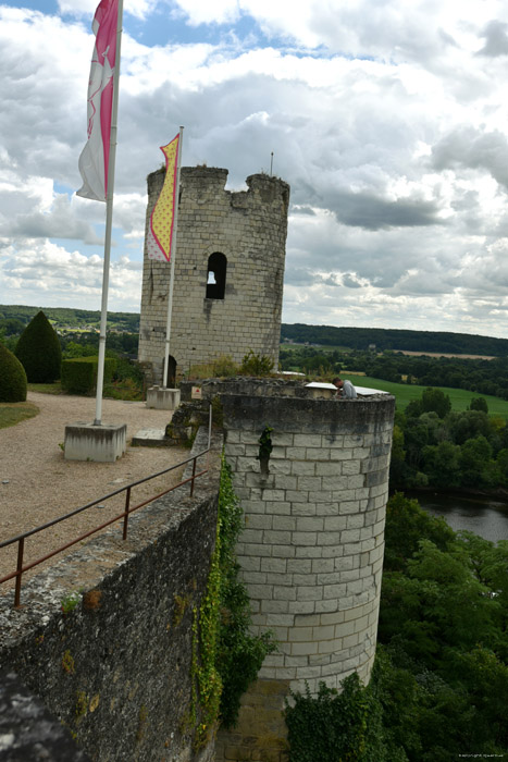 Koninklijke Burcht Chinon / FRANKRIJK 