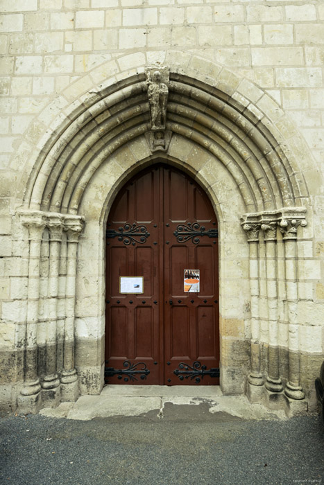 glise Saint Maurice Chinon / FRANCE 