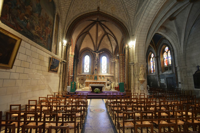 glise Saint Maurice Chinon / FRANCE 