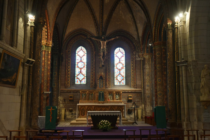 glise Saint Maurice Chinon / FRANCE 