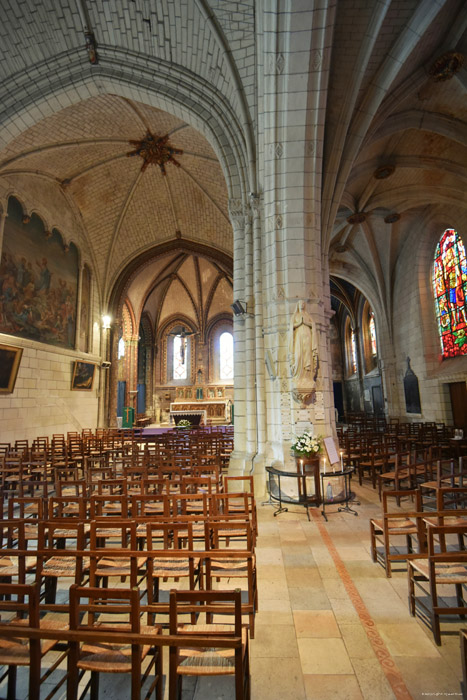 glise Saint Maurice Chinon / FRANCE 