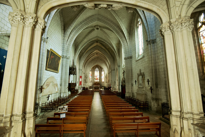 Sint Etiennekerk Chinon / FRANKRIJK 