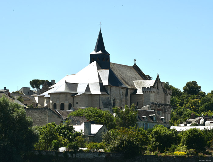 Sint-Martinuskerk Candes-Saint-Martin / FRANKRIJK 