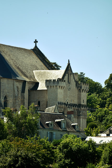 Sint-Martinuskerk Candes-Saint-Martin / FRANKRIJK 