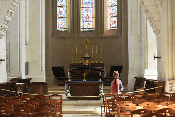 Sint-Martinuskerk Candes-Saint-Martin / FRANKRIJK 