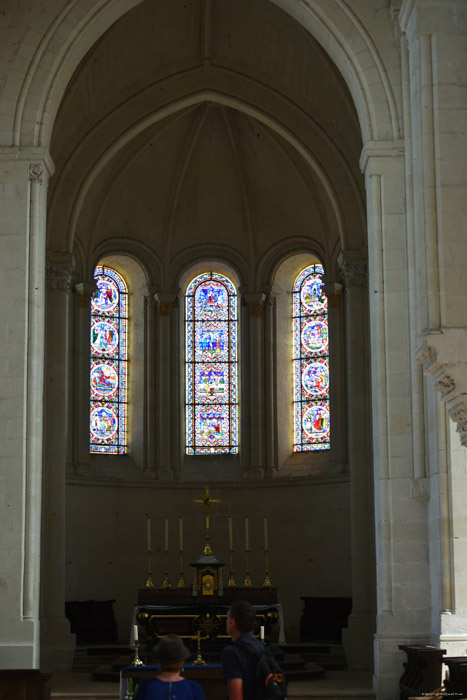 Sint-Martinuskerk Candes-Saint-Martin / FRANKRIJK 