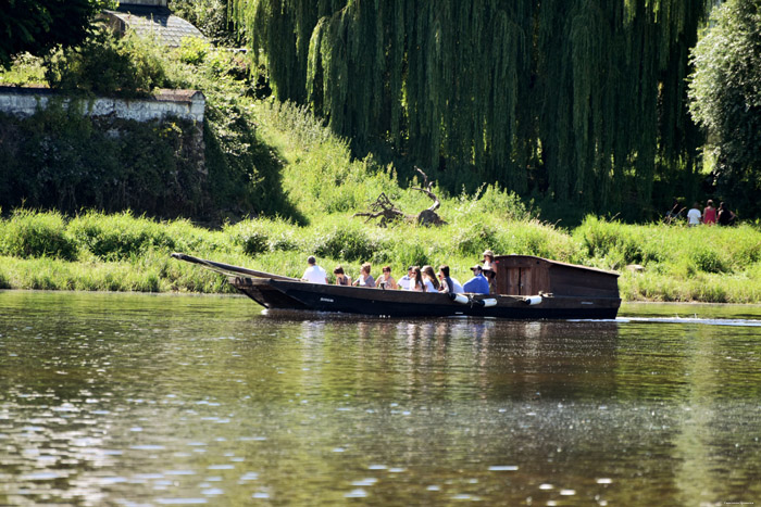 Vienne Rivier Candes-Saint-Martin / FRANKRIJK 