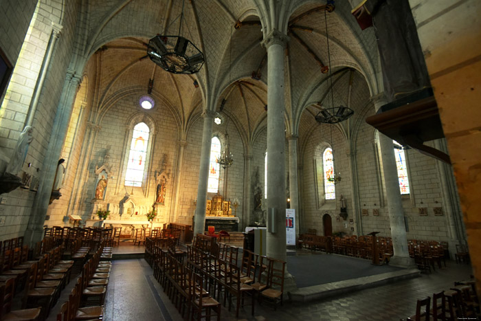Sint-Germaniuskerk Bourgueil / FRANKRIJK 