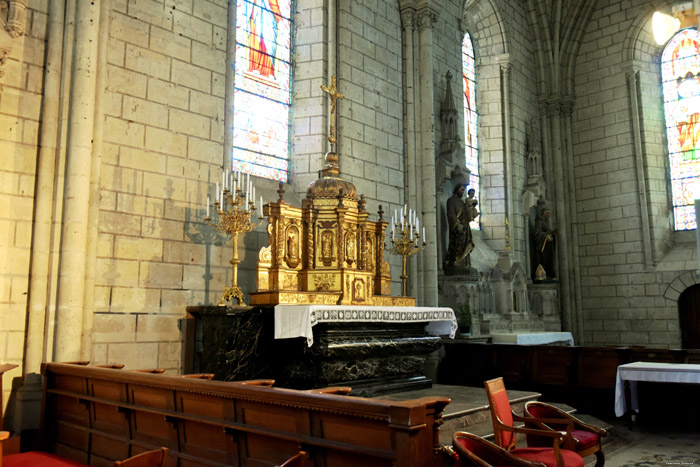 glise Saint Germain Bourgueil / FRANCE 