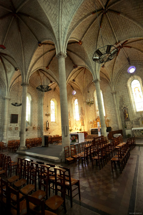 Saint Germain's church Bourgueil / FRANCE 