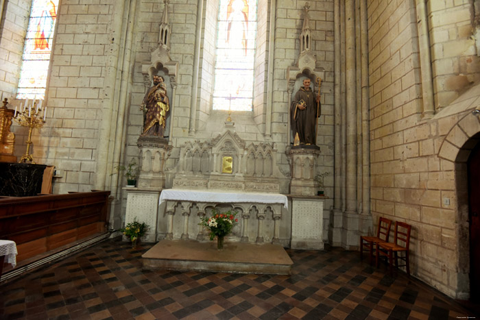 Saint Germain's church Bourgueil / FRANCE 