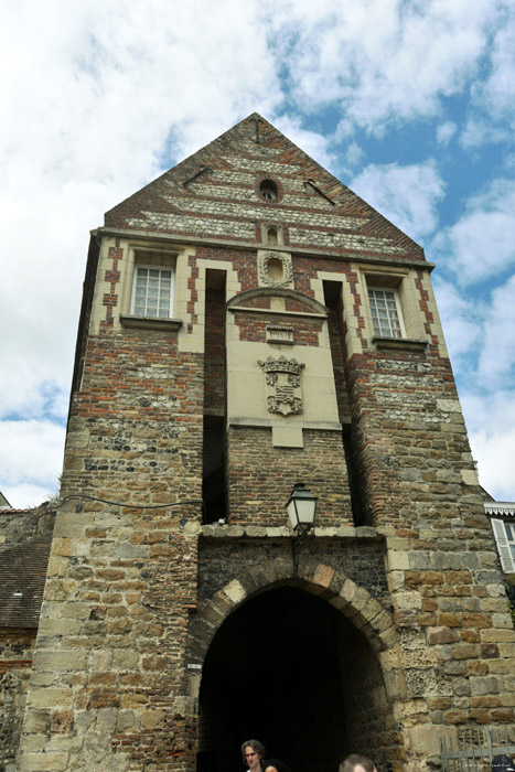 Poort van Nevers Saint-Valry-sur-Somme / FRANKRIJK 