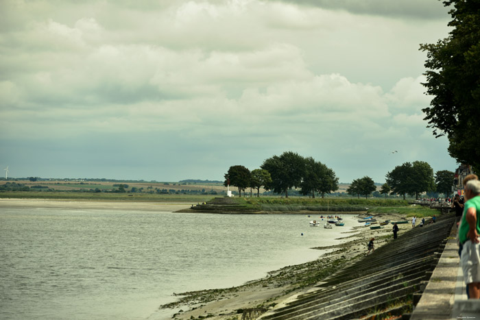 Dike Saint-Valry-sur-Somme / FRANCE 