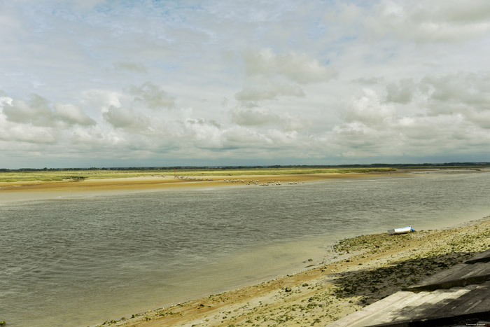 View on Parc Somme Baie Saint-Valry-sur-Somme / FRANCE 