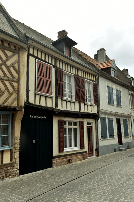 Au Vlocypde Saint-Valry-sur-Somme / FRANKRIJK 