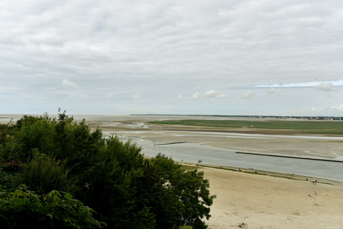 View on Somme Bay Saint-Valry-sur-Somme / FRANCE 