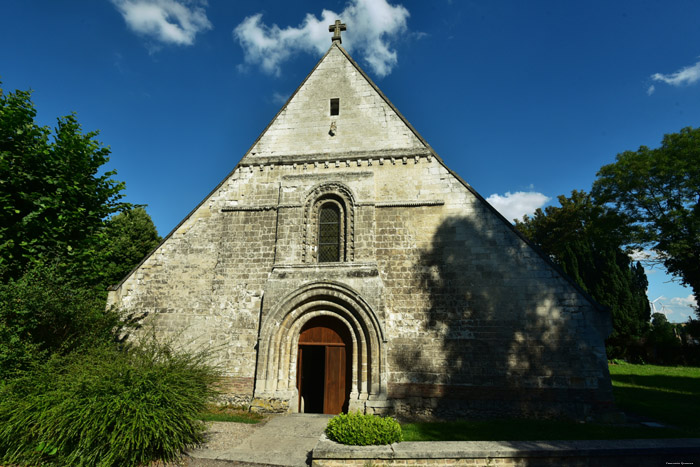 Kerk van de Abdij Airaines / FRANKRIJK 