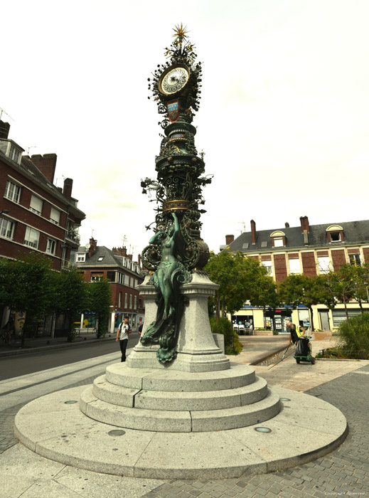 Standbeeld voor Gilles de Robien AMIENS / FRANKRIJK 