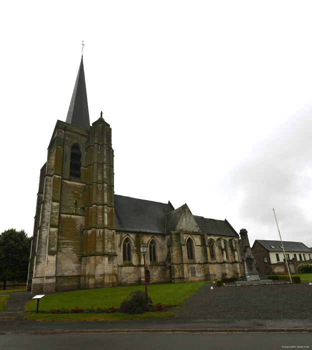 Hemelvaartskerk Ailly-le-Haut-Clocher / FRANKRIJK 