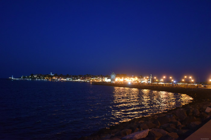 Vue de Nuit sur Ancien Nessebar Nessebar / Bulgarie 