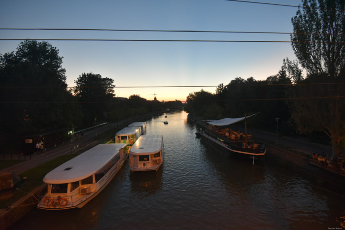 Bateau sur Bega Timisoara / Roumanie 