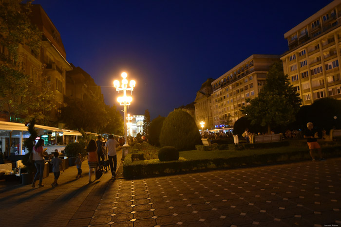Vue sur Place de la Victoire Timisoara / Roumanie 