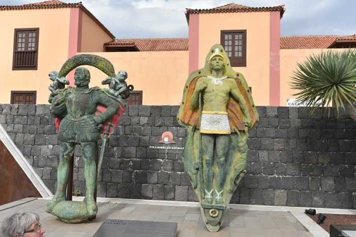 Pyramides Guimar in Gimar / Tenerife (Spanje) 