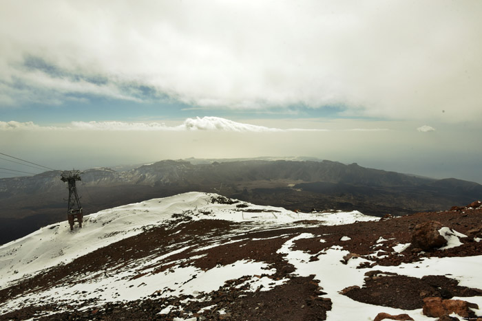 Vue depuis El Teide Volcan Las Canadas del Teide / Tenerife (Espagna) 