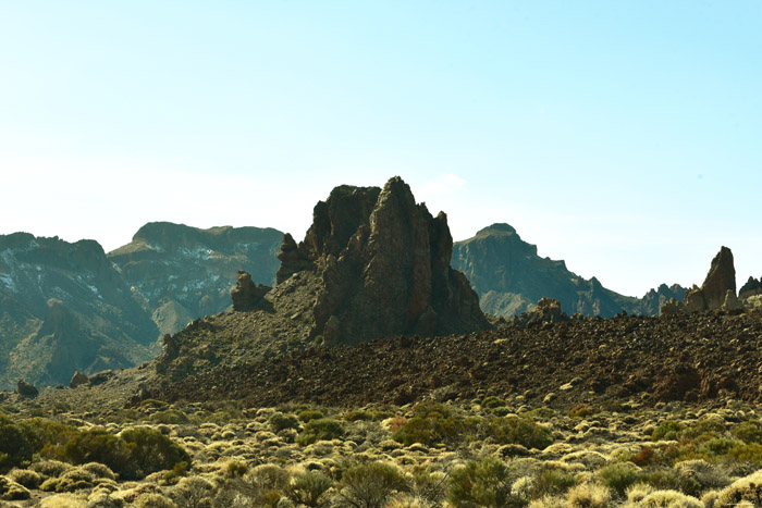 Rotsig landschap Las Canadas del Teide / Tenerife (Spanje) 