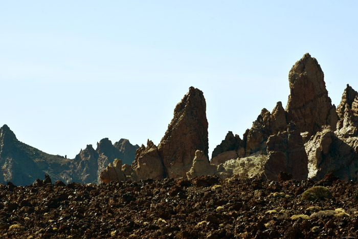 Paysage rocheux Las Canadas del Teide / Tenerife (Espagna) 