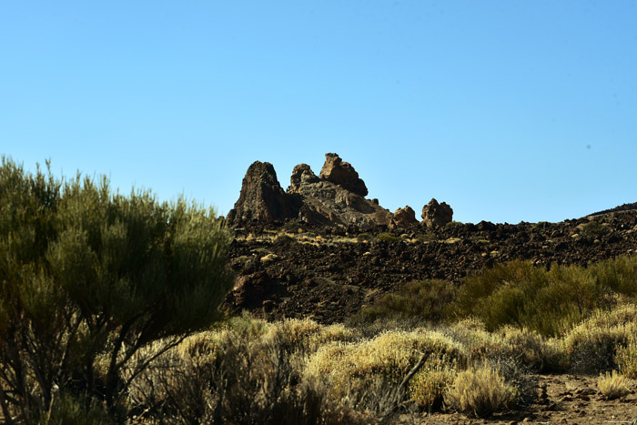 Rotsig landschap Las Canadas del Teide / Tenerife (Spanje) 